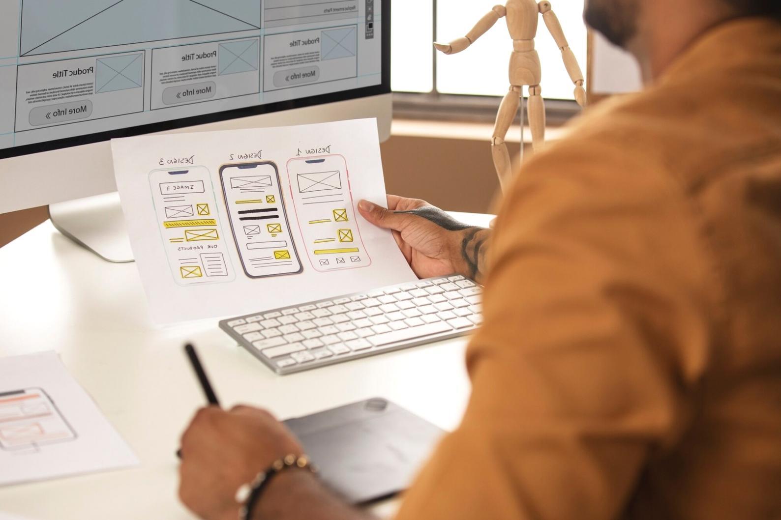 Interface de cours SEO mobile sur tableau de bord en ligne